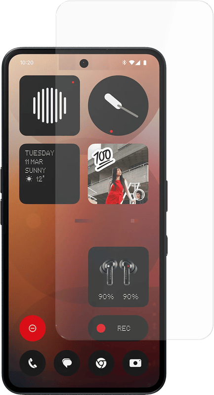 Just In Case Tempered Glass Nothing Phone (3) Screenprotector