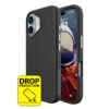 Just in Case Armor Case voor Apple iPhone 16 Telefoonhoesje Zwart | Just in Case