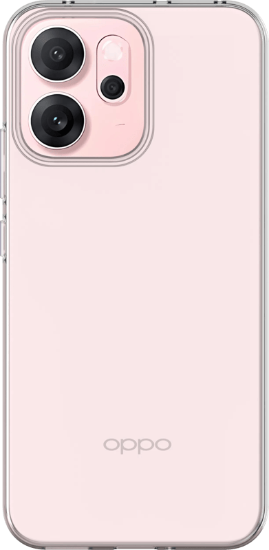 Just in Case KickLite Oppo Reno14 F / Reno14 FS Back Cover Transparant