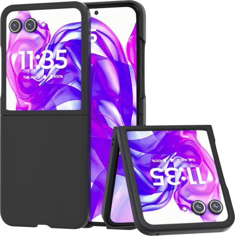 Just in Case Motorola Razr 60 Ultra Hard Case Zwart