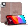 Just in Case Premium Wallet Case voor Apple iPhone 15 Telefoonhoesje Roze | Just in Case