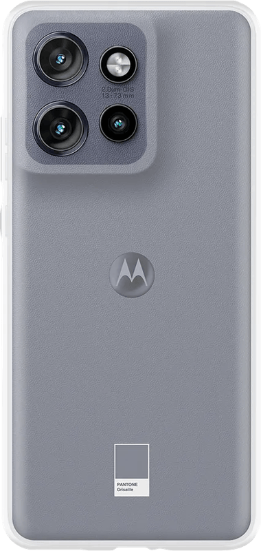 Just in Case Soft Design Motorola Edge 50 Neo Back Cover Transparant