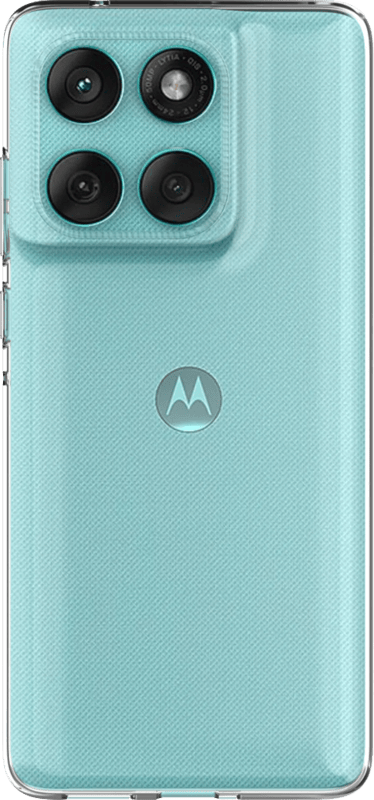 Just in Case Soft Design Motorola Edge 60 Fusion Back Cover Transparant