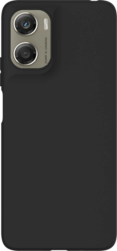Just in Case Soft Design Motorola Moto G06 Back Cover Zwart
