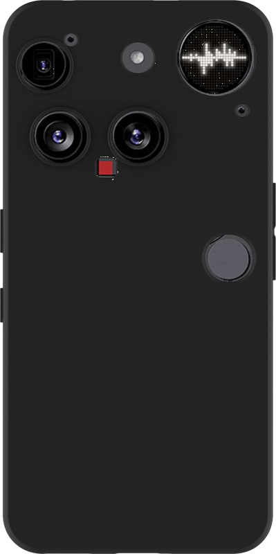 Just in Case Soft Design Nothing Phone (3) Back Cover Zwart