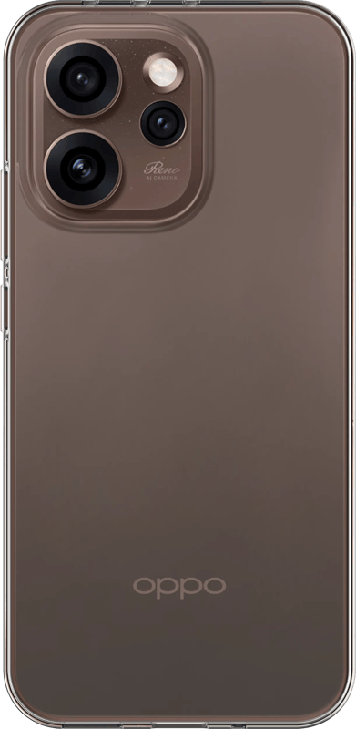Just in Case Soft Design OPPO Reno15 Pro Back Cover Transparant