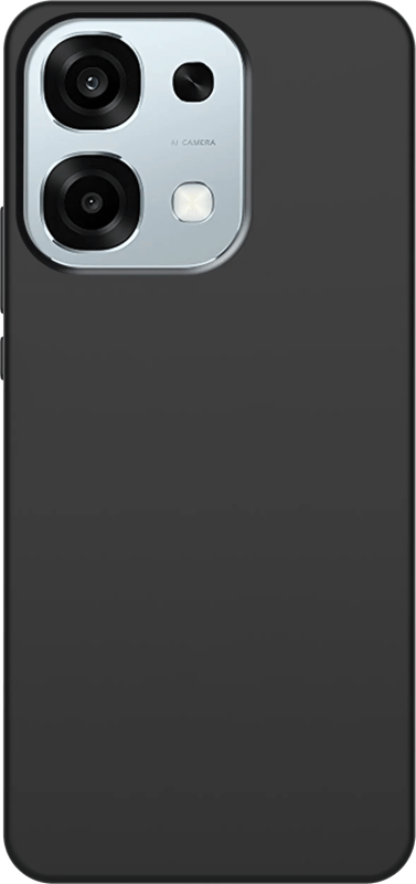 Just in Case Soft Design Oppo A6 Pro Back Cover Zwart