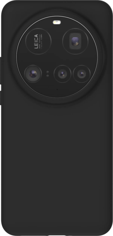 Just in Case Soft Design Xiaomi 17 Ultra Back Cover Zwart