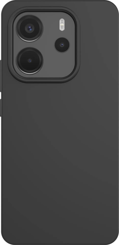 Just in Case Soft Design Xiaomi Redmi Note 14 4G Back Cover Zwart
