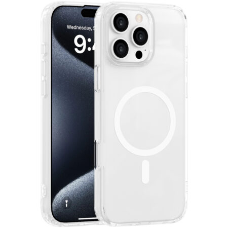 Just in Case Soft TPU Case MagSafe voor Apple iPhone 16 Pro Max Telefoonhoesje Transparant | Just in Case