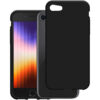 Just in Case Soft TPU Case voor Apple iPhone SE 2022 Telefoonhoesje Zwart | Just in Case