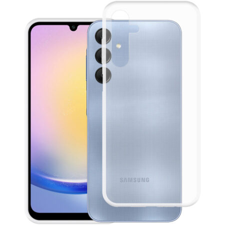 Just in Case Soft TPU Case voor Samsung A25 Telefoonhoesje Transparant | Just in Case