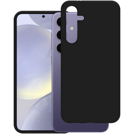 Just in Case Soft TPU Case voor Samsung S24+ Telefoonhoesje Zwart | Just in Case
