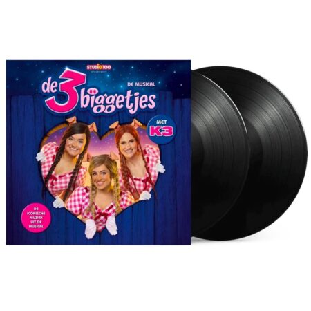 K3 - De 3 Biggetjes De Musical 2 (LP) | Fiftiesstore
