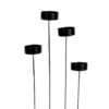 Kaarshouder Zwart Ø4.5cm | HBX natural living