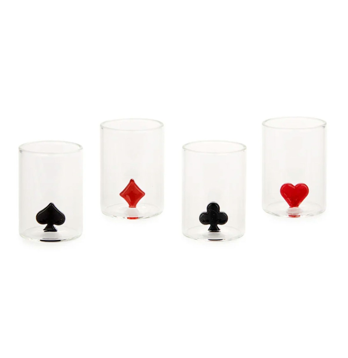 Kaart Dealer Shot Glaasjes Set | 17% korting | Fiftiesstore