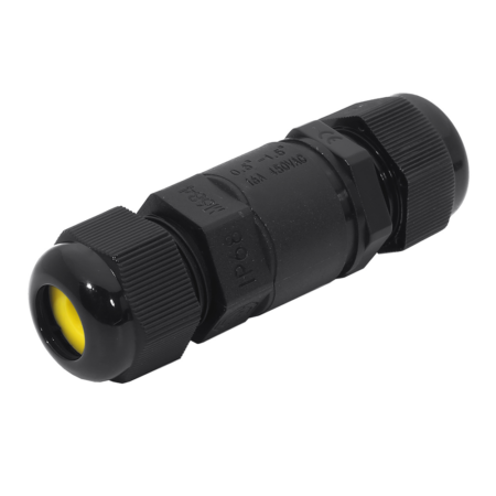 Kabelverbinder - IP68 Waterdicht - Koppelstuk - Geschikt voor 4-12 mm kabeldikte | HOFTRONIC