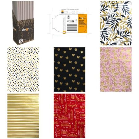 Kadopapier Party Chique 200x70cm | Design Group
