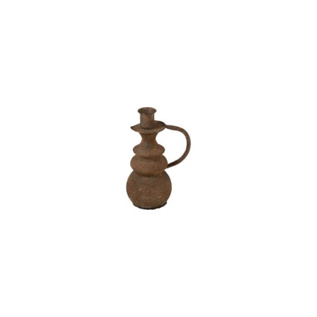 Kandelaar roest metaal 11x8x17cm | Countryfield