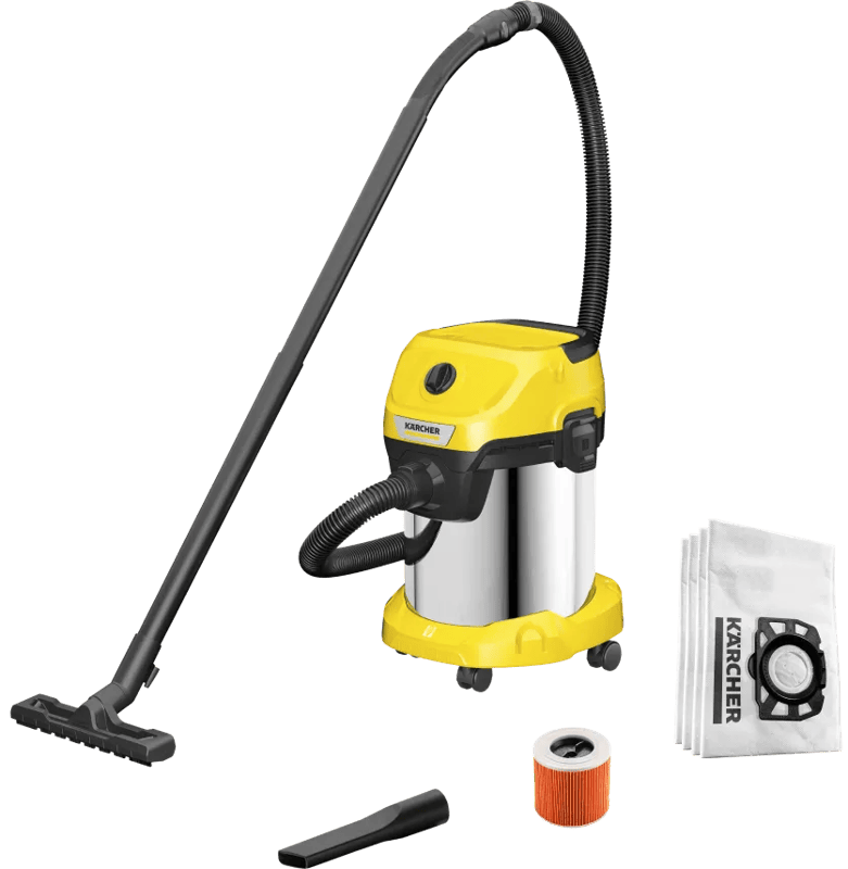 Karcher WD 3 S V-17/4/20 + stofzuigerzakken (4x)