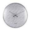 Karlsson Disco Wandklok - Zilver | Fiftiesstore