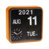Karlsson Mini Flip Clock Orange | Fiftiesstore
