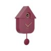 Karlsson Moderne Koekoeks Wandklok - Donker Mauve | Fiftiesstore