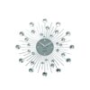 Karlsson Wand Klok Sunburst Medium 30cm - Zilver | Fiftiesstore