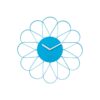 Karlsson Wandklok Arkis - Blauw 40cm | Fiftiesstore