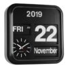 Karlsson Wandklok Big Flip - Zwart | Fiftiesstore