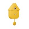 Karlsson Wandklok Modern Cuckoo - Geel | Fiftiesstore