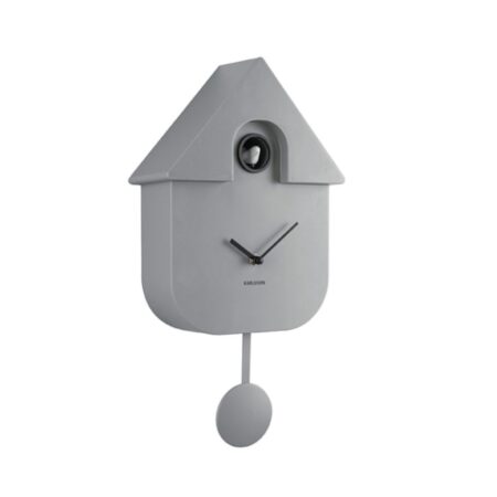 Karlsson Wandklok Modern Cuckoo - Grijs | Fiftiesstore