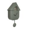 Karlsson Wandklok Modern Cuckoo - Jungle Green | Fiftiesstore
