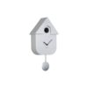 Karlsson Wandklok Modern Cuckoo - Metallic Zilver | Fiftiesstore