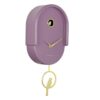 Karlsson Wandklok Tweet - Dark Mauve | Fiftiesstore