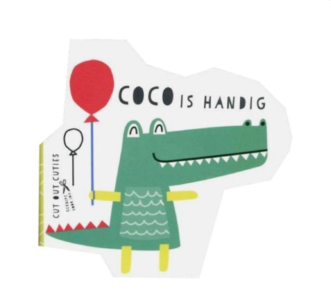 Kartonboek Coco Is Handig - Cut Out Cuties |