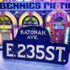 Katonah Avenue - Origineel New York Emaille Straatnaambord | The Dutch Pickers