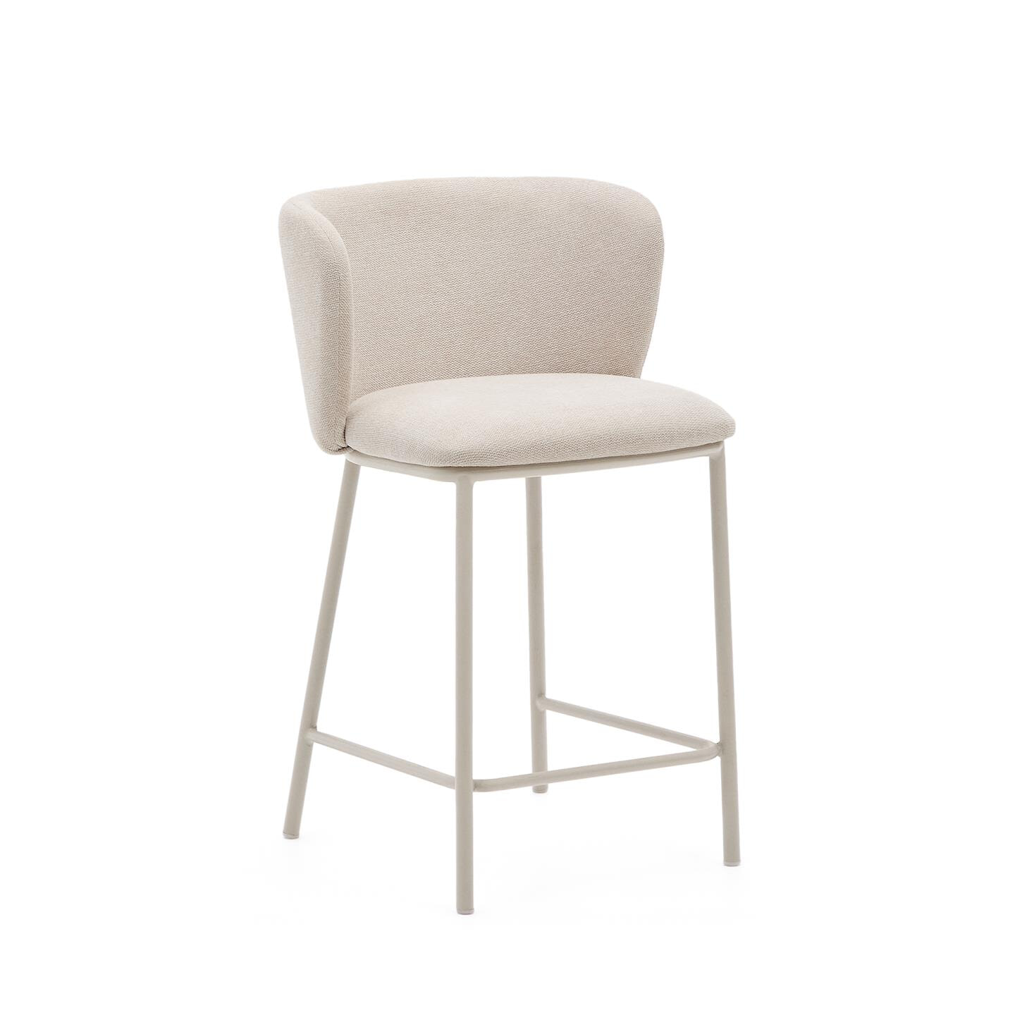 Kave Home Barkruk 'Ciselia' Chenille