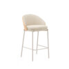Kave Home Barkruk 'Eamy' Lederlook