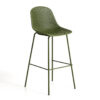Kave Home Barkruk 'Quinby' kleur Groen (zithoogte 75cm) | Kave Home