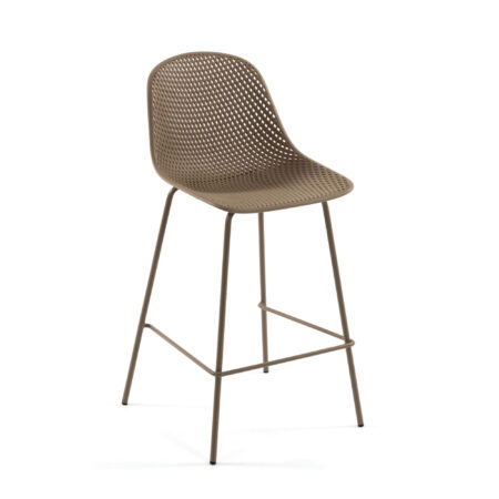 Kave Home Barkruk 'Quinby' (zithoogte 75cm)