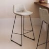 Kave Home Barkruk 'Zahara' kleur Beige (zithoogte 65cm) | Kave Home