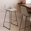 Kave Home Barkruk 'Zahara' kleur Beige (zithoogte 75cm) | Kave Home