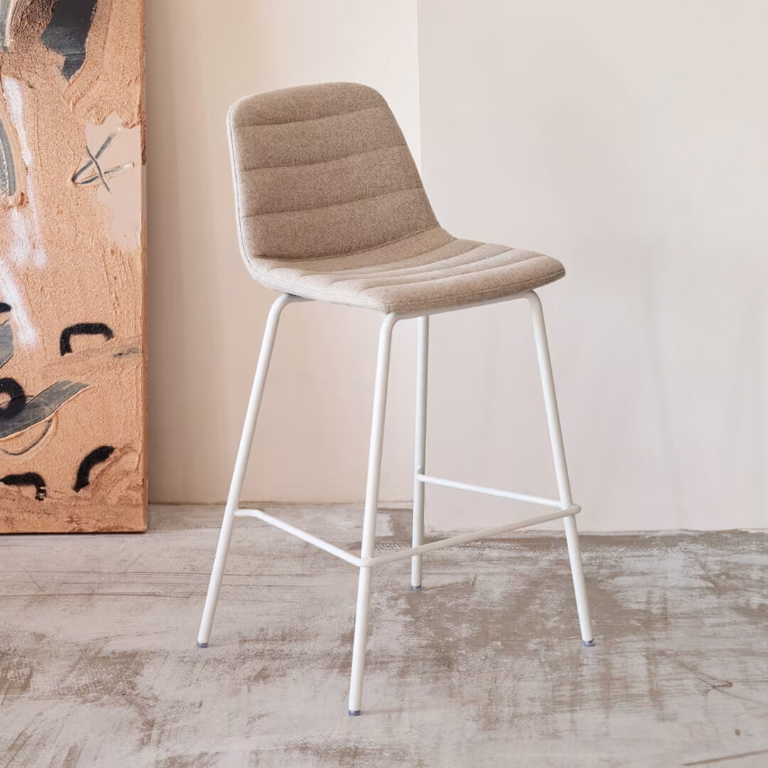 Kave Home Barkruk 'Zunilda' Chenille