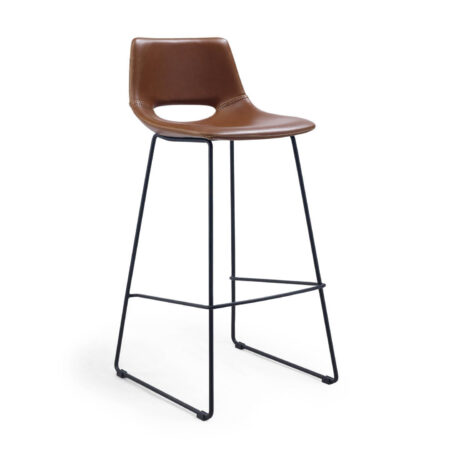 Kave Home Barstoel 'Zahara' (zithoogte 65cm)