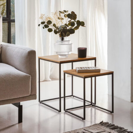 Kave Home Bijzettafel 'Yoana' Eikenhout