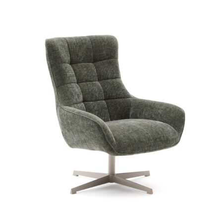 Kave Home Draaifauteuil 'Teryl' Chenille