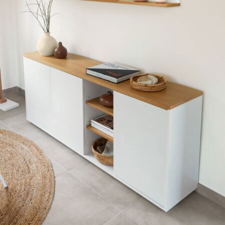 Kave Home Dressoir 'Abilen' Eiken