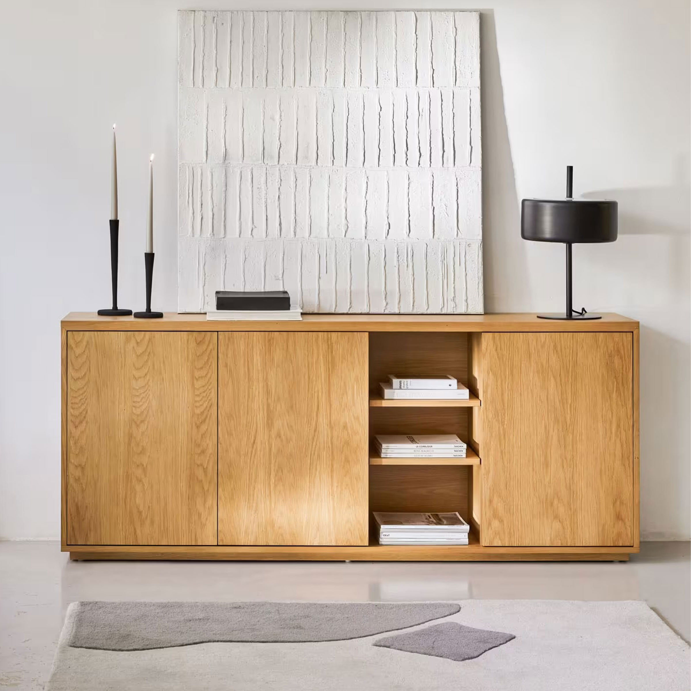 Kave Home Dressoir 'Abilen' Eiken