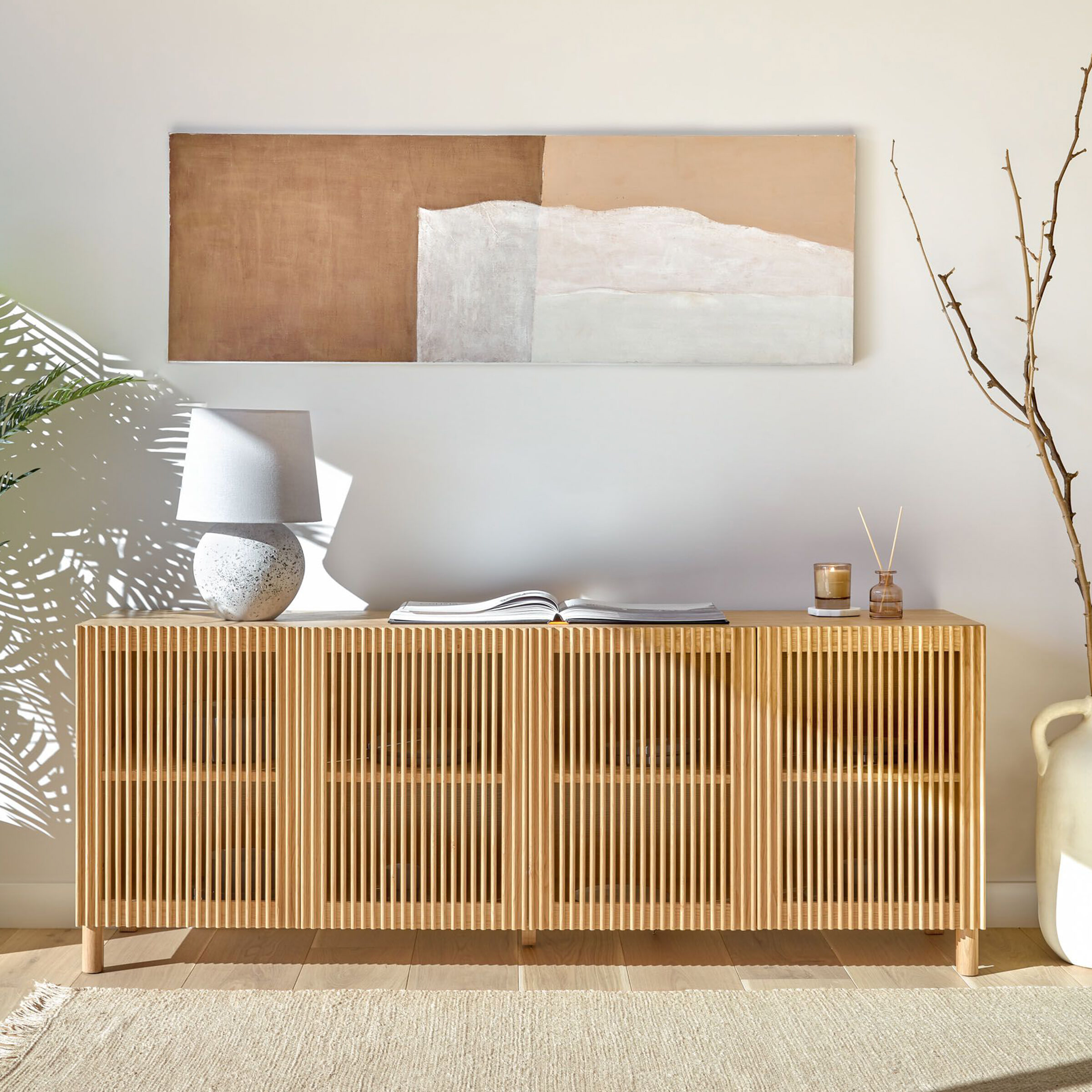 Kave Home Dressoir 'Beyla' Eikenhout